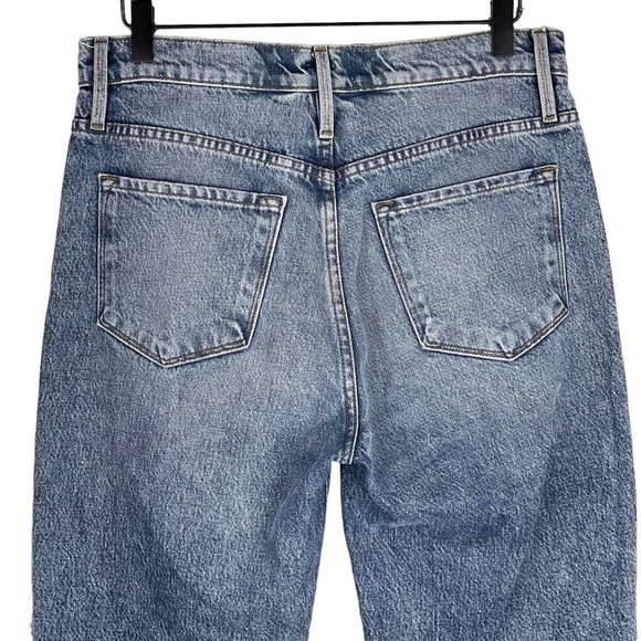 Frame Jeans Womens 27 Le Drew Bootcut High Rise Rigid Cotton Denim Casual Blue - Picture 7 of 11